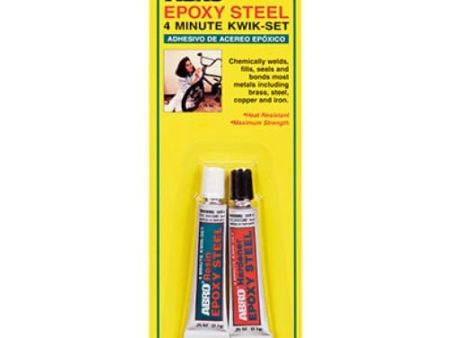 ABRO Epoxy Steel 4 Minute Kwik Set ES-508 - MMUSA384 For Sale