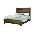 Sidney Eastern King Panel Bed Rustic Pine - 223141KE Online Sale