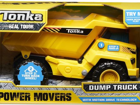 TONKA Power Movers: This rugged Dump Truck features new Motion Drive Technology allowing for fun and intuitive play - 08045 Supply