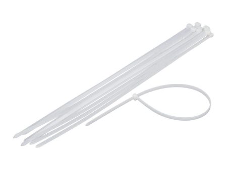 Fulgore Plastic Cable Ties (White) - These Zip Ties bundles your cables and wires together to keep them organized and prevent damage (10pcs) - FU1392 Fashion