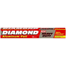 Diamond Aluminum Foil Heavy Duty 16sq ft - Diamond Aluminum Foil Heavy Duty prevents food from drying out during cooking, keeping your meals deliciously moist and flavorful  - 01090072140 Online now