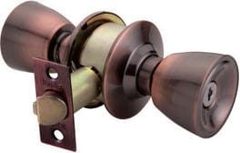 RAIDER Cylindrical Entrance Lock Door Knob 3201 Antique Copper (AC) for Office or Front Door-3201 AC-ET Cheap