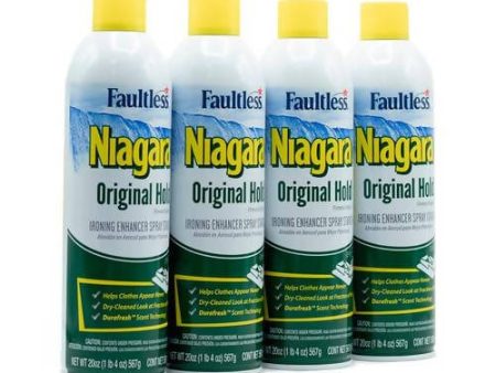 Niagara Niagara Spray Starch 4 Unit Original, 567 g   20 oz - 25835 Fashion