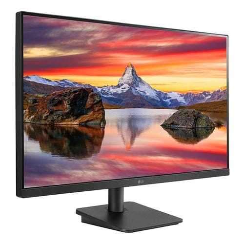 LG 27MP400-B 27”  Monitor Full HD (1920 x 1080) IPS Display with 3-Side Virtually Borderless Design (Black) This 27  Full HD monitor is designed to deliver vivid, high-detailed images when you re viewing photos, watching videos, or playing games - 450806 Online now