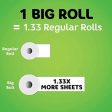 Bounty Select-A-Size Paper Towels, White, Big Rolls, 74 Sheets Per Roll -  Clean up messes and absorb liquids quickly with a strong hold as you clean, Bounty Paper Towel makes it easy to tear off the right amount for the job - 03700065517 Online Hot Sale