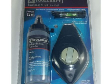 Toolcraft Chalk Line 50 , with Level, Durable and Trusted by Professionals and DIYers - TC0398 Online now