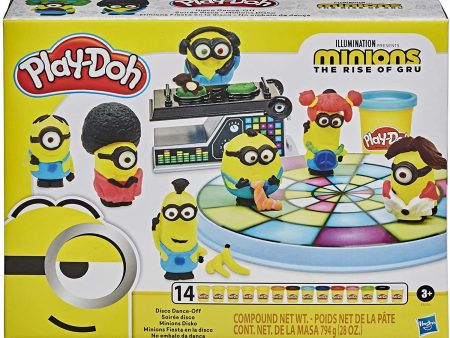 HASBRO Playdoh Minions Disco Set: Play-Doh Minions and decorate them with disco-themed accessories - E8765 Fashion