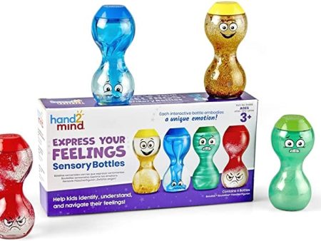 GTBW  Sensory Bottles Express Your Feelings: Our Express Your Feelings Sensory Bottles provide children with quiet, self-directed, tangible ways to identify how they are feeling - 94488 Online now