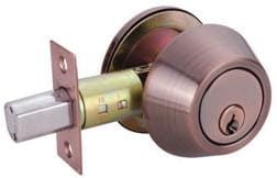 RAIDER Deadbolt Door Knob Lockset D101 Antique Copper (AC) for Office or Front Door Online Hot Sale