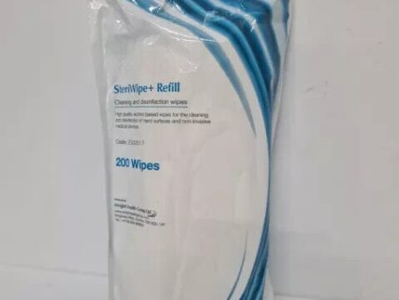 Steriwipe+ refill Disinfectant Hard Surface Cleaning Wipes 200 Wipes Exp. 2021 Online Hot Sale