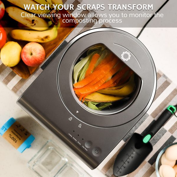 Revive Electric Kitchen Composter, Visual Version Fashion