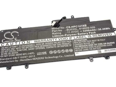 Replacement Battery for HP Chromebook 816609-005, BU03XL N.I. Scotland on Sale