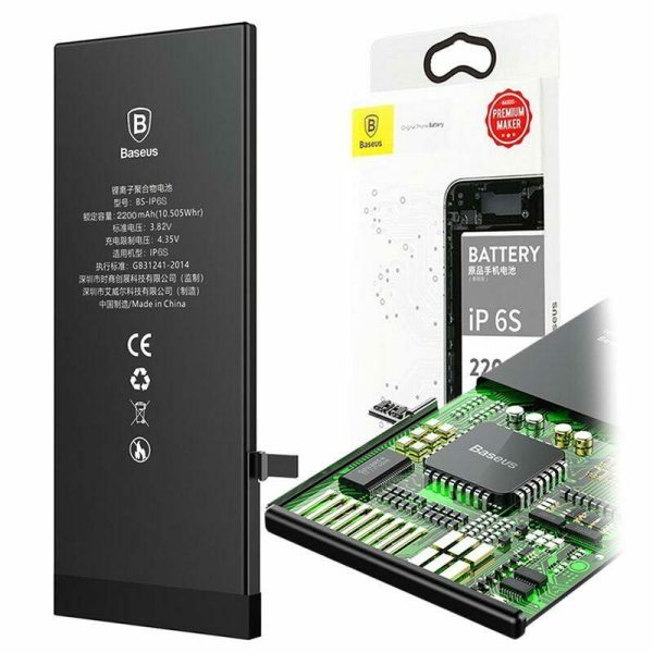 BASEUS BS-IP6S HIGH CAPACITY IPHONE 6S BATTERY - 2200MAH on Sale