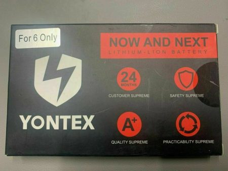 GENUINE ORIGINAL YONTEX REPLACEMENT BATTERY FOR APPLE iPHONE 6 + TOOLS Fashion