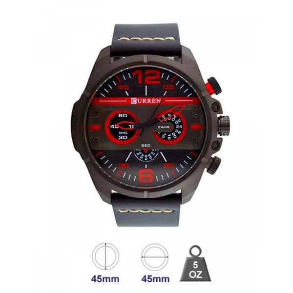 Curren Leather Band Watch for Men Discount