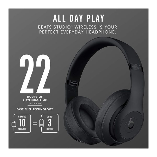 Beats Studio3 Wireless Over-Ear Headphones - Matte Black Online