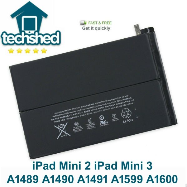 iPad Mini 2 Battery iPad Mini 3 battery, A1512 A1489 A1490 A1491 A1599 A1600 Discount