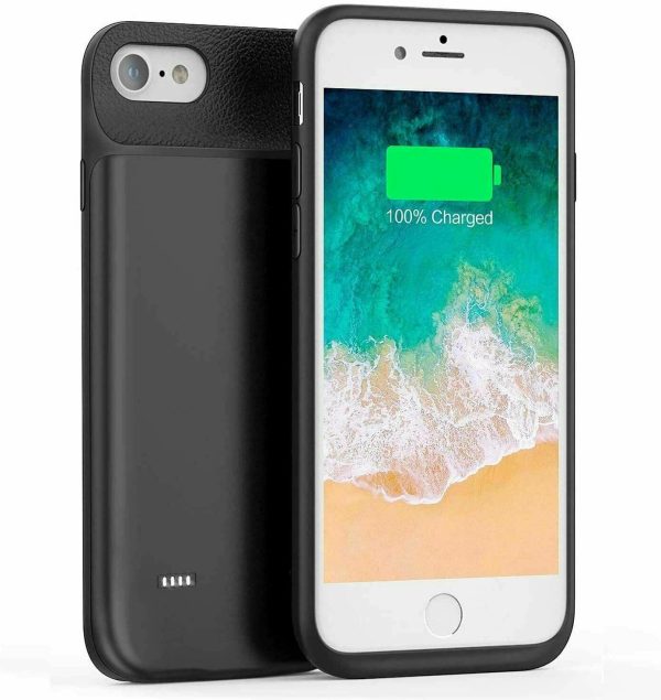 FLYLINKTECH Battery Case for iPhone 6P   6SP   7P   8P  1800mAh Charging Case Ba Fashion