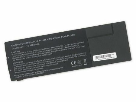 VGP-BPS24 Black 4400mAh Compatible Sony Vaio Battery 6 Cells Supply