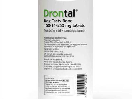 Drontal Worm Treatment x2 150mg Tablets Online now