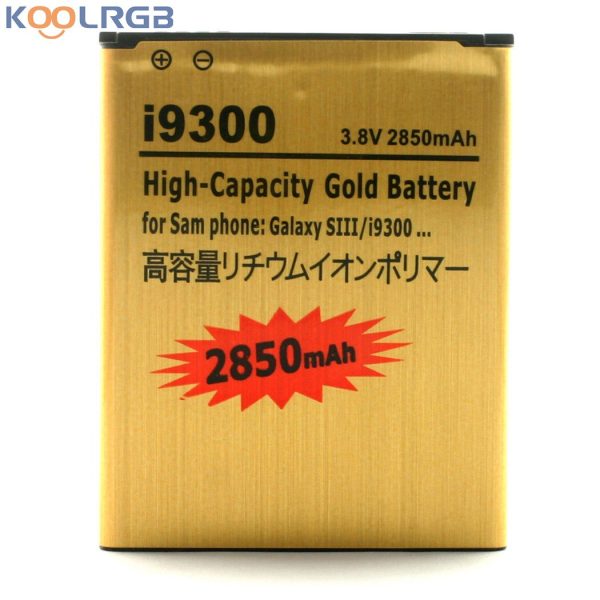 High Capacity Gold Battery For Samsung Galaxy SIII S3 i9300 GT-i9300 I9305 L710 i747 For Discount