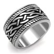 Men Stainless Steel Epoxy Rings TK2239 Online now