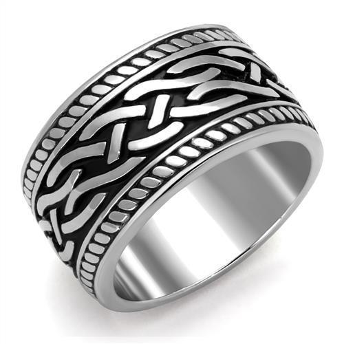 Men Stainless Steel Epoxy Rings TK2239 Online now