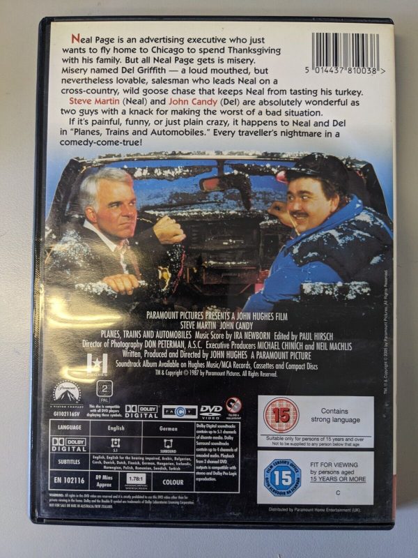 Planes, Trains and Automobiles DVD For Discount