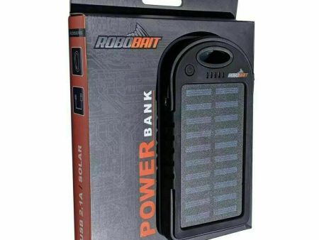 New- Robobait Portable Charger 5000mAh - Black Sale