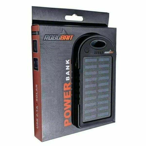 New- Robobait Portable Charger 5000mAh - Black Sale