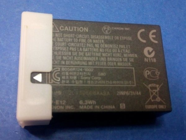 Genuine Canon Battery EOS-M2 EOS-M10 EOs-100D LP e12 Rebel SL1 Kiss X7 LP-E12 For Discount