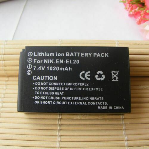 HighQuality Li-ion Battery for NIKON EN-EL20 EN-EL20A 7.4V 1020mAh For Sale