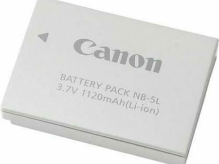 CANON GENUINE ORIGINAL NB-5L LI-ON CAMERA BATTERY PACK 3.7V 1120MAH DIGITAL Online