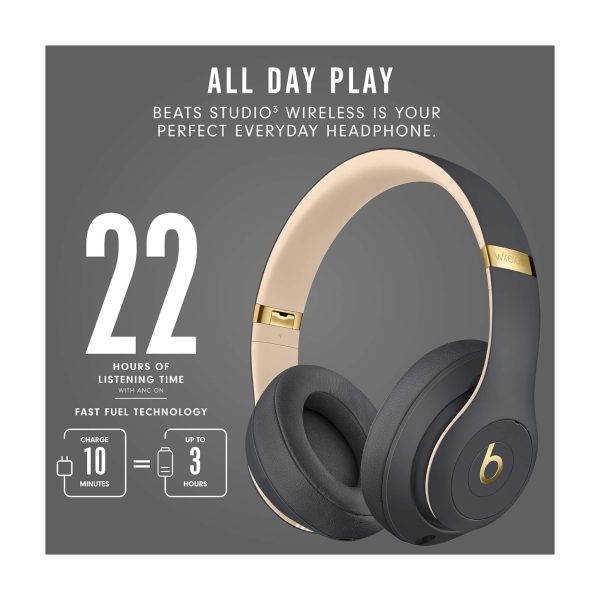 Beats Studio3 Wireless Over-Ear Headphones - Shadow Gray Online