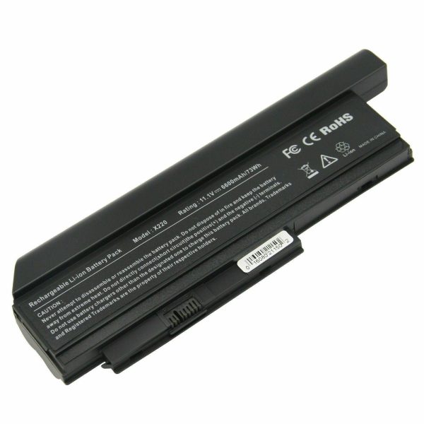 BATTERY 6600mAh for Lenovo ThinkPad 0A36281   0A36282   0A36283   42T4861 Cheap