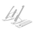 Folding Adjustable Height ABS Plastic Portable 3 in 1 Macbook Cheap Laptop Docking Monitor Hold Stand With Mobile Phone Holder For Discount