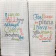 Scripture Tea Towels Discount