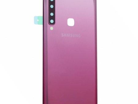 For Samsung Galaxy A9 2018   A920 Replacement Battery Cover   Rear Panel With Adhesive (Pink) on Sale