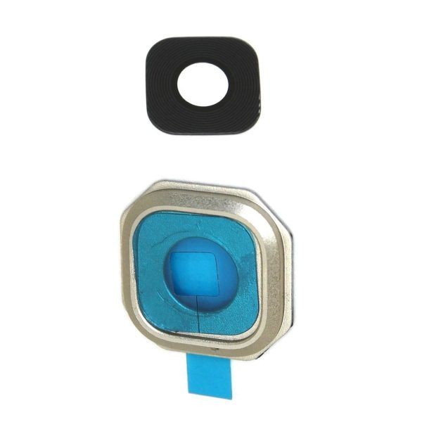 For Samsung Galaxy A7 2016 A710 Replacement Camera Lens And Bracket With Adhesive (Gold) Online Hot Sale