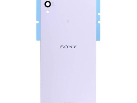 For Sony Xperia Z5 Battery Cover Rear Glass Panel Back Replacement (Silver) Hot on Sale