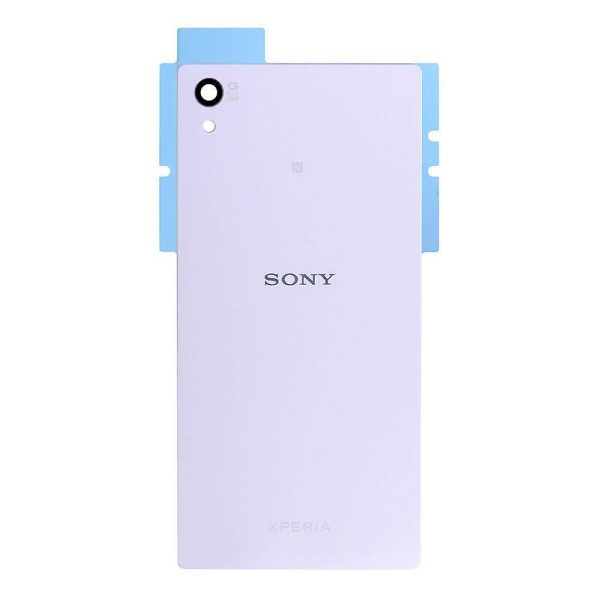 For Sony Xperia Z5 Battery Cover Rear Glass Panel Back Replacement (Silver) Hot on Sale