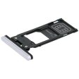 For Sony Xperia XZ3 Replacement SIM & SD Card Tray   Holder (White Silver) on Sale