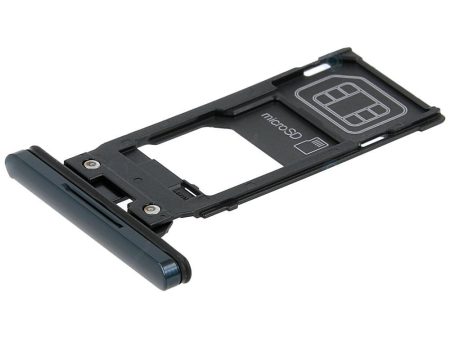 For Sony Xperia XZ3 Replacement SIM & SD Card Tray   Holder (Forest Green) For Sale