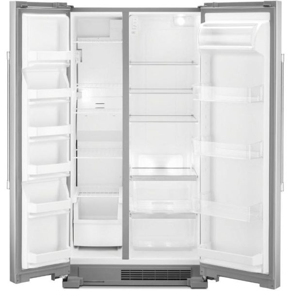 Maytag Réfrigérateur côte-à-côte amovible de 36 po., 25 pi.cu. avec éclairage DEL BrighSeries™ MSS25N4MKZ on Sale