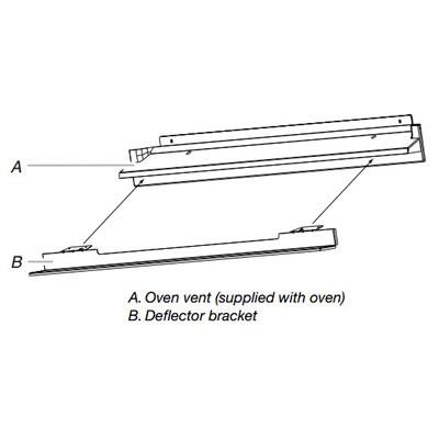 Whirlpool Accessoires pour tiroir chauffe-plat Supports à déflecteur W10536338 Online Sale