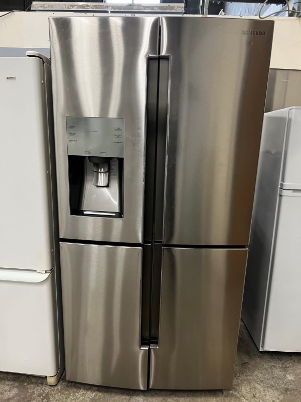 Réfrigérateur 36po Inox 4 portes | RF23J9011SR AA - Samsung ***USAGÉ*** Cheap